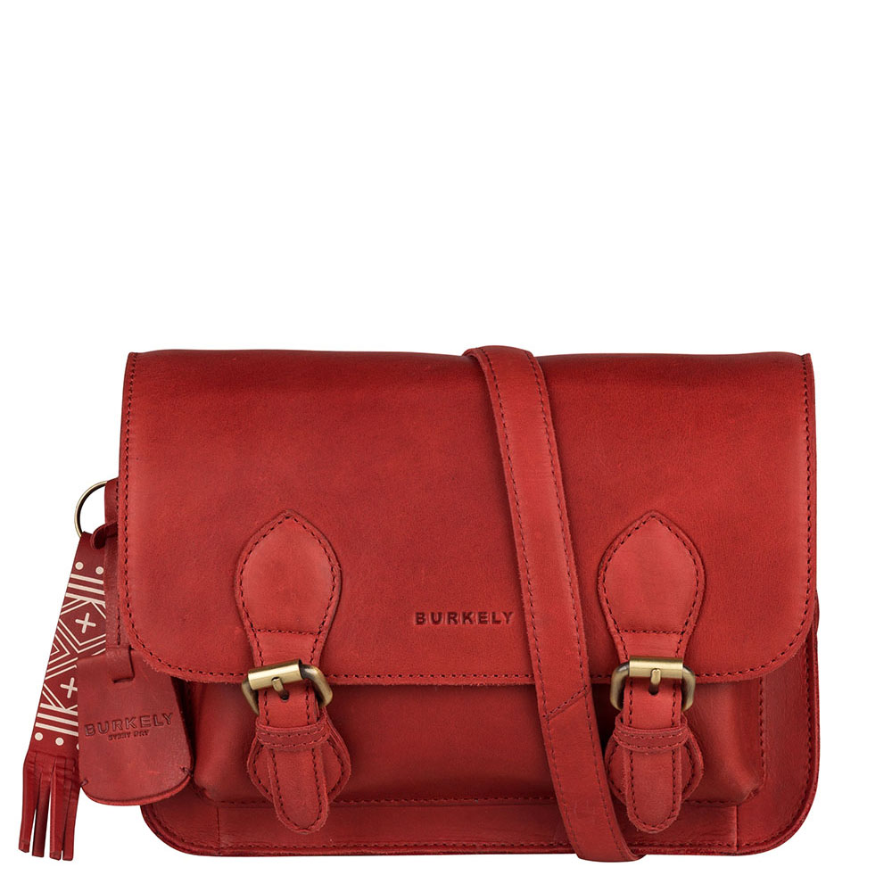 Burkely Desert Daisy X Over Satchel Chilli Red burkely kopen in de aanbieding Burkely Desert Daisy X Over Satchel Chilli Red burkely kopen in de aanbieding