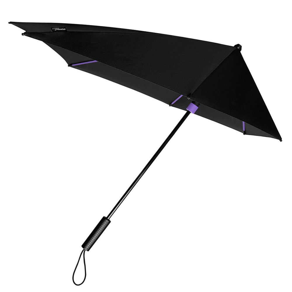Impliva Stormaxi Stormparaplu Special Edition Black Purple impliva kopen in de aanbieding Impliva Stormaxi Stormparaplu Special Edition Black Purple impliva kopen in de aanbieding
