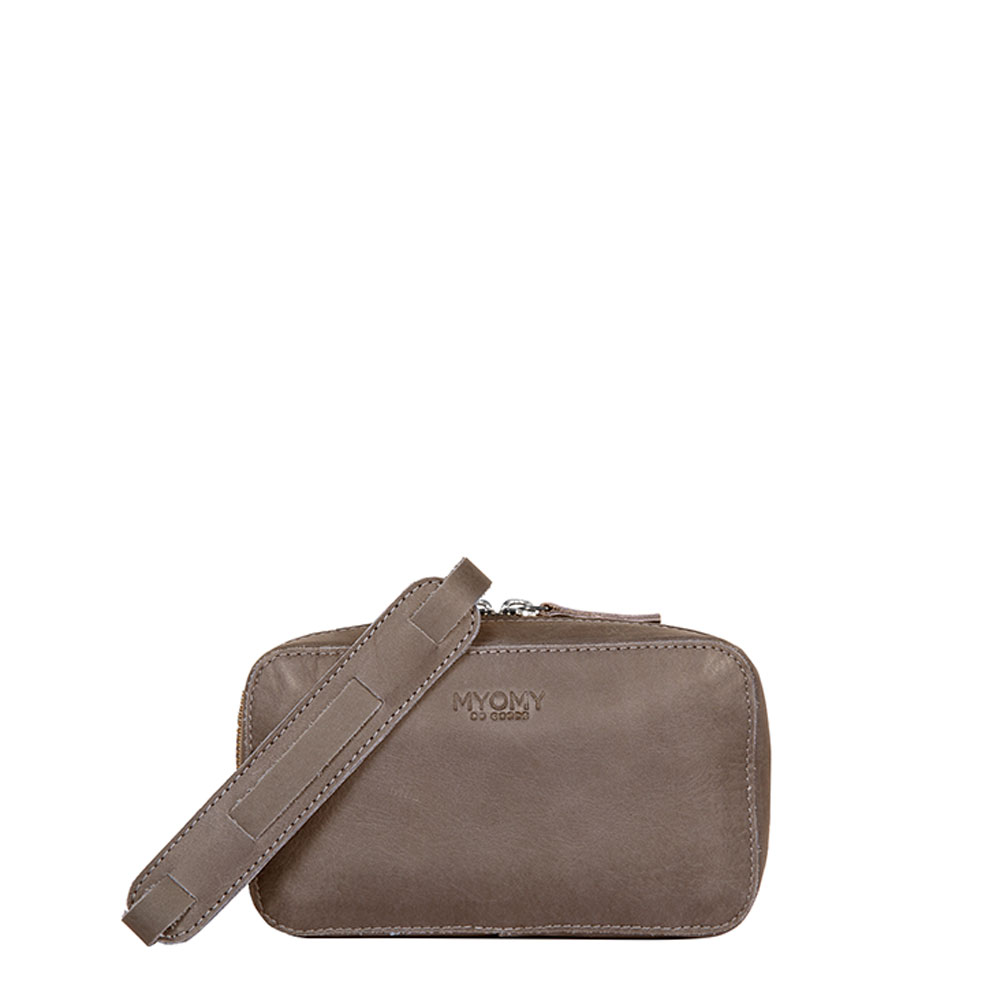 Myomy My Boxy Bag Camera Hunter Taupe myomy kopen in de aanbieding Myomy My Boxy Bag Camera Hunter Taupe myomy kopen in de aanbieding