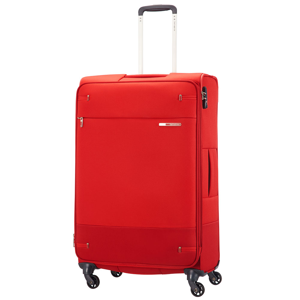 Samsonite Base Boost Spinner 78 Expandable red Zachte koffer online kopen