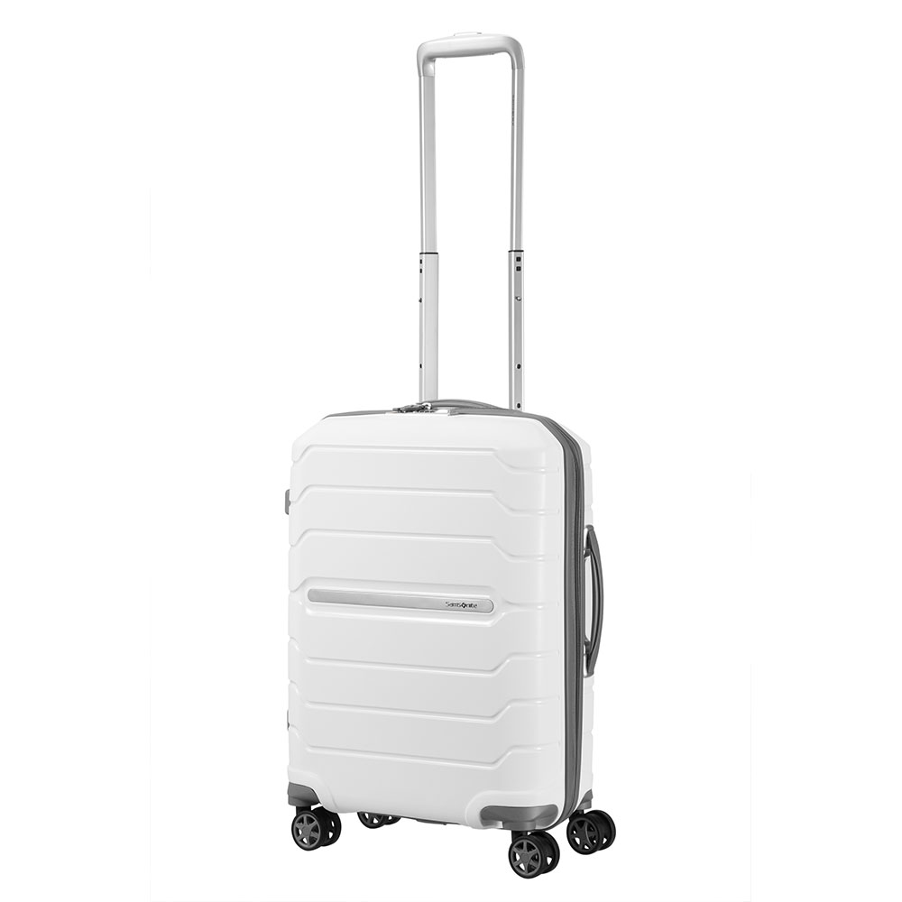 Samsonite Flux Spinner 55 Expandable white Harde Koffer online kopen