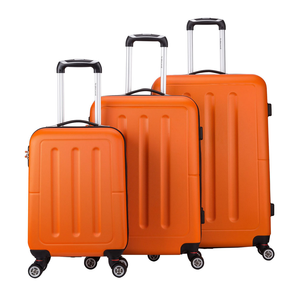 Decent Neon Fix 3-Delige Kofferset Oranje