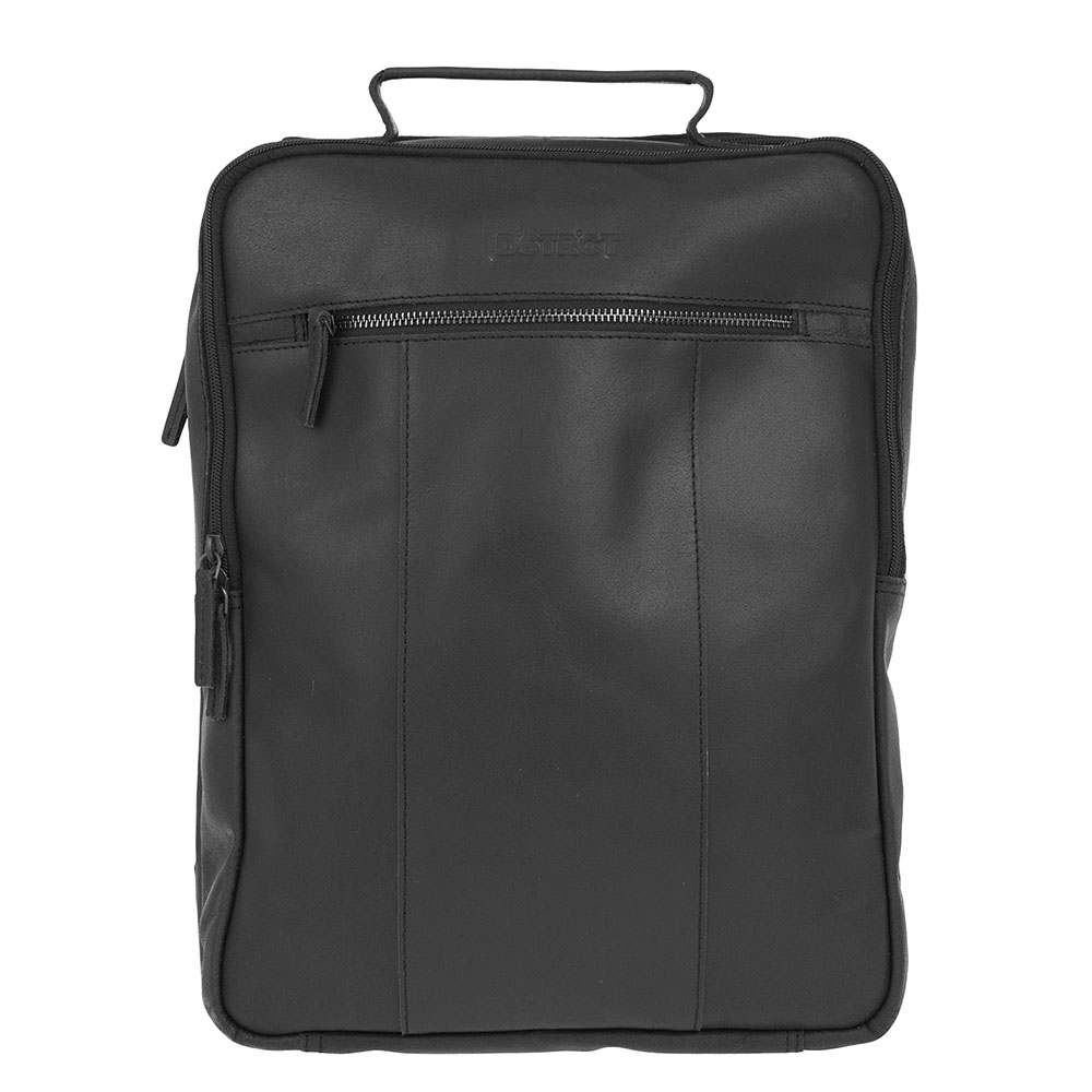 DSTRCT Riverside Laptop Backpack A4 15.6 Black - Casual rugtassen