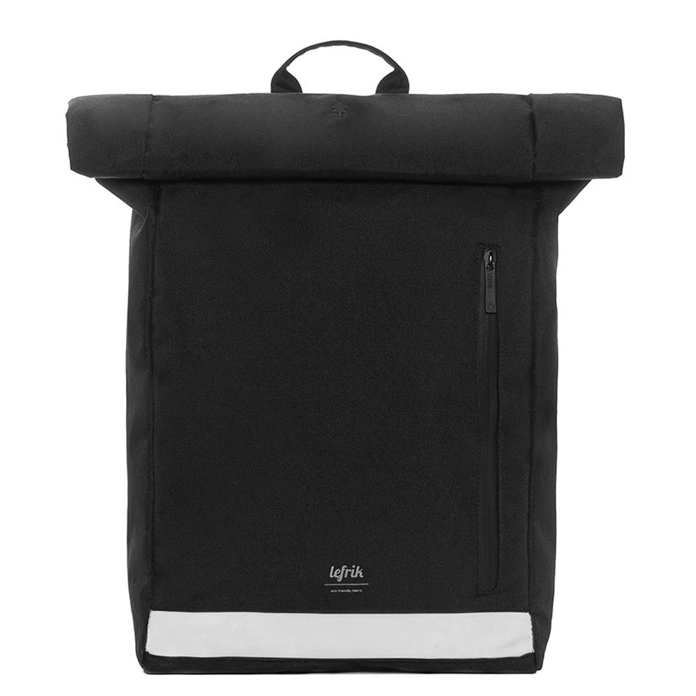 Lefrik Eco Roll Backpack 15 Reflective Black - Casual rugtassen