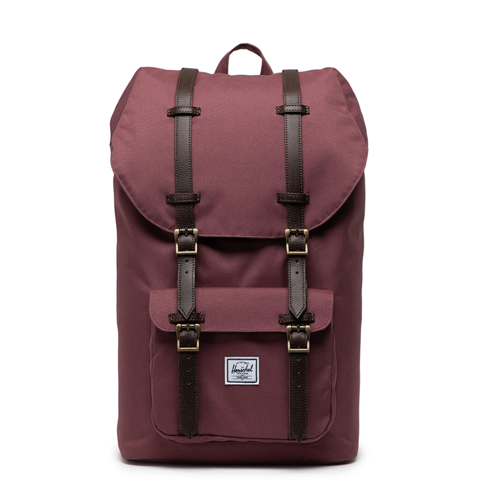 Herschel Little America - Rose Brown / Ruime rugzak met 25L Opbergvolume - 15" fleece-gevoerd Laptopvak - magnetische sluiting / Beperkte Levenslange Garantie / Bruin