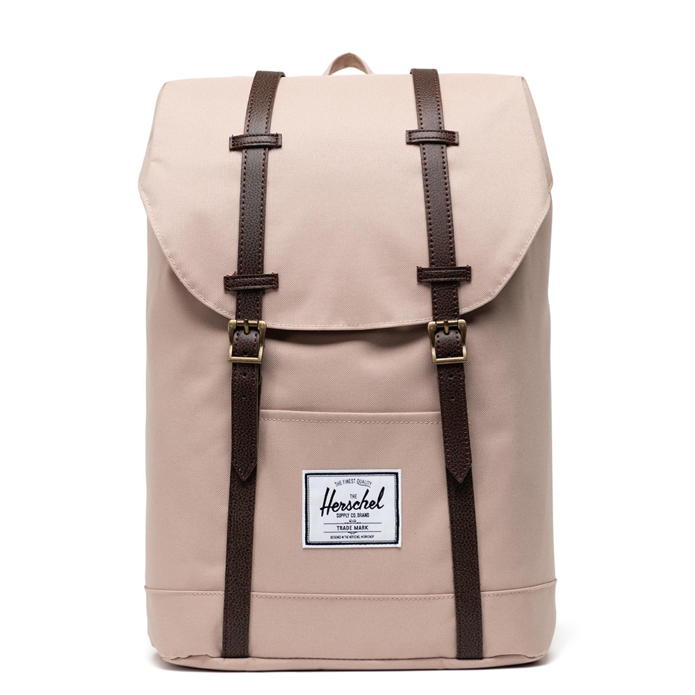 Retreat - Light Taupe/Chicory Coffee / Rugzak met 15" fleece gevoerd laptopvak - 19.5L opbergruimte - magnetische sluiting / Beperkte Levenslange Garantie / Beige