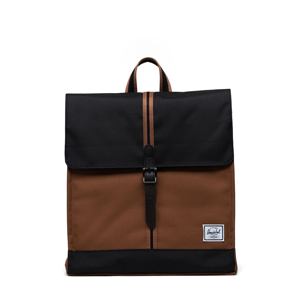 Herschel City Rugzak Mid-Volume Saddle/Black
