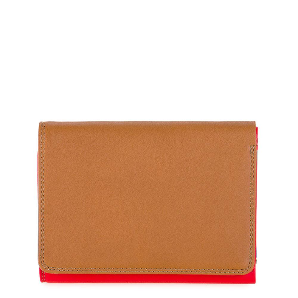 Mywalit Medium Tri-Fold Wallet Portemonnee Caramel