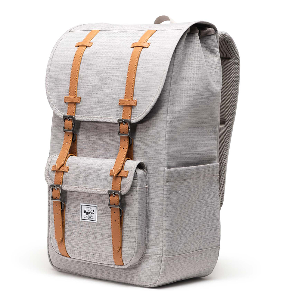 Herschel Little America Rugzak Light Grey Crosshatch