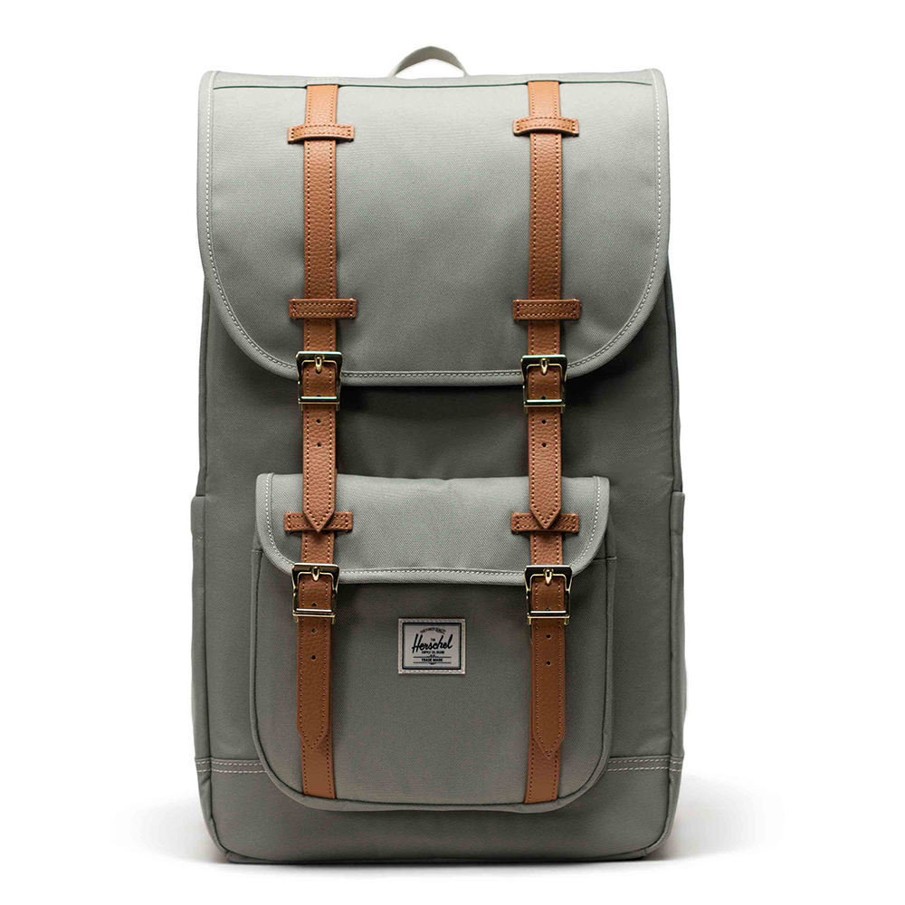 Herschel Little America Rugzak Seagrass/White Stitch