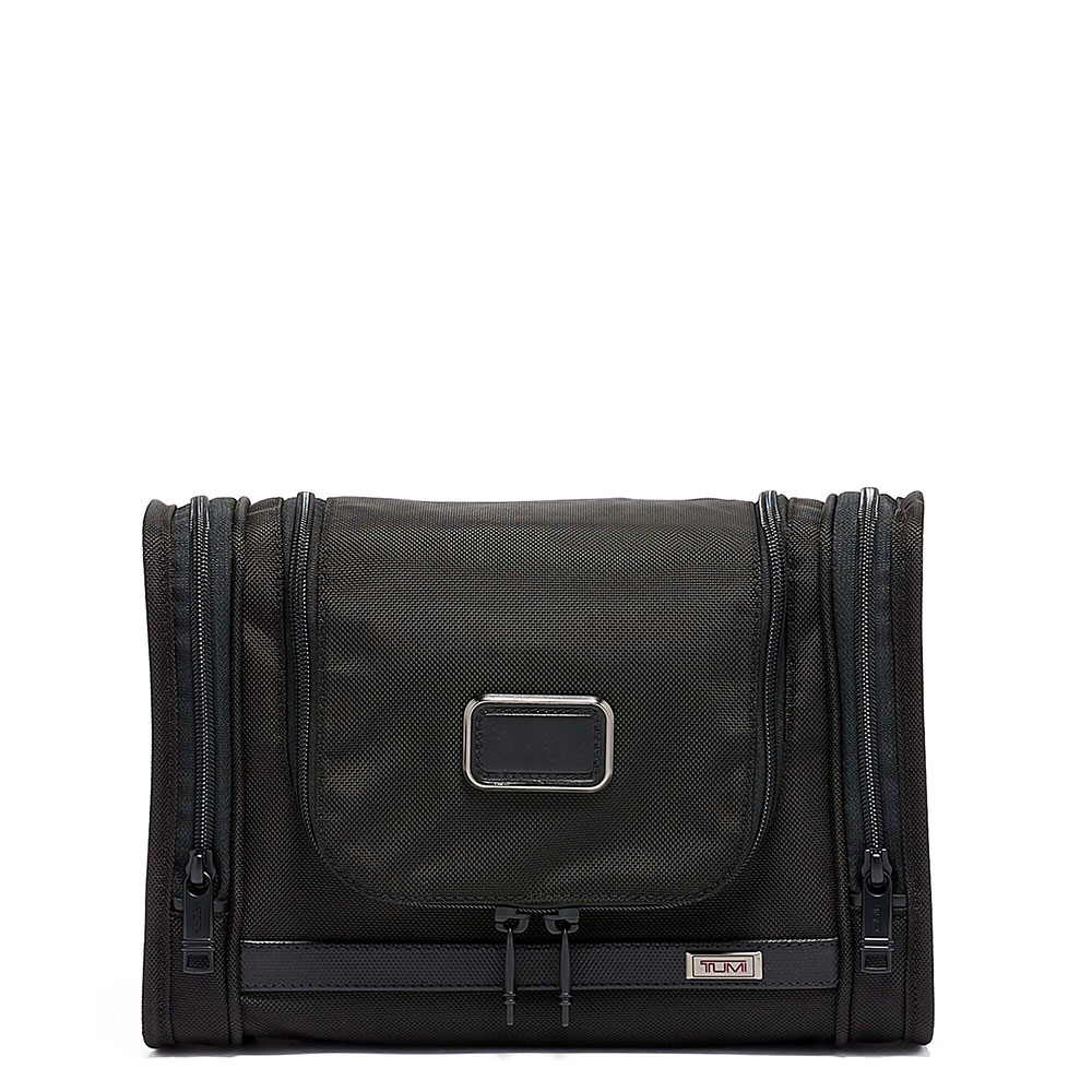 Tumi Alpha Travel Hanging Toilet Kit Black - Toilettassen