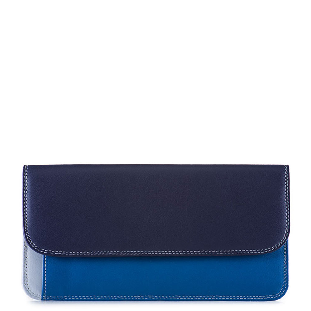 Mywalit Simple Flapover Purse/Wallet Portemonnee Denim - Dames portemonnees