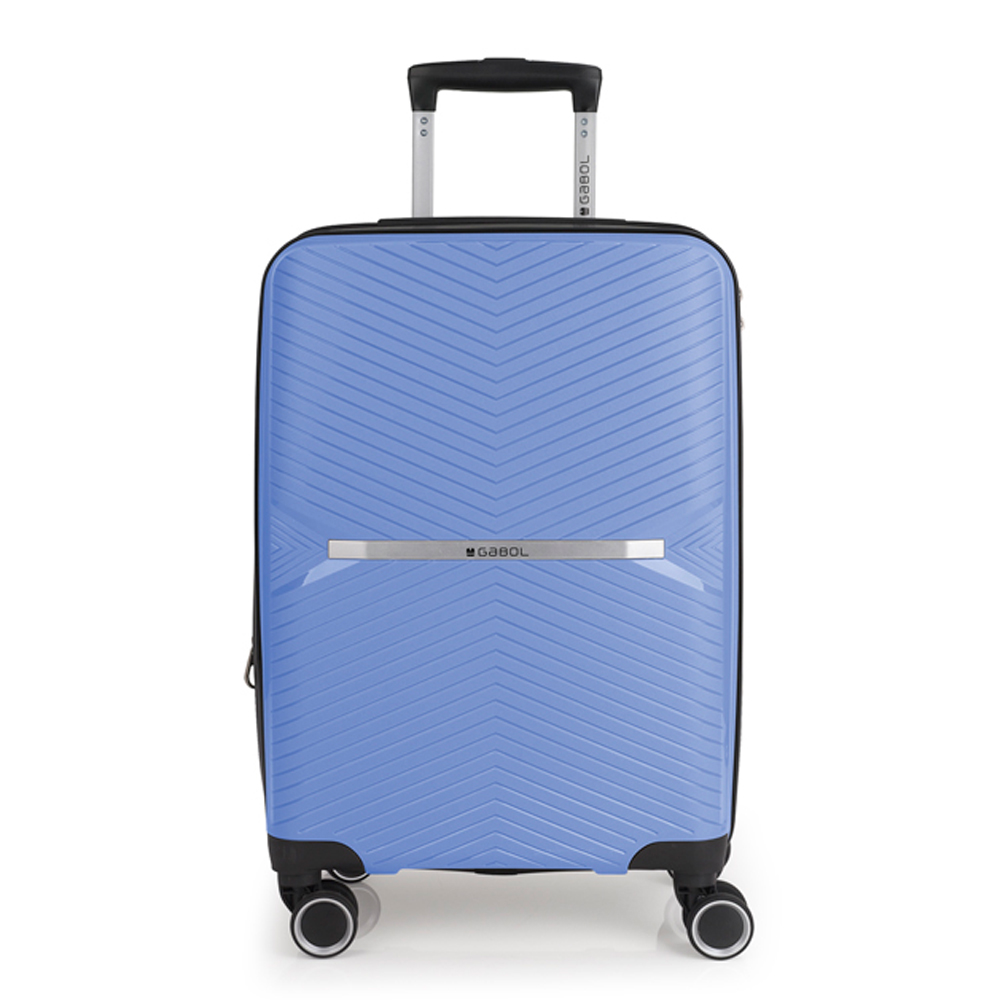 Gabol Kume Handbagage Spinner 55 Expandable Light Blue