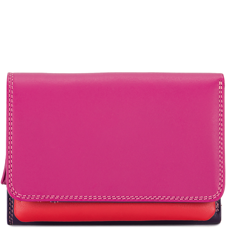 MyWalit Portemonnee / Portefeuille Dames - Ritsportemonnee - MyWalit - Leer - Paars
