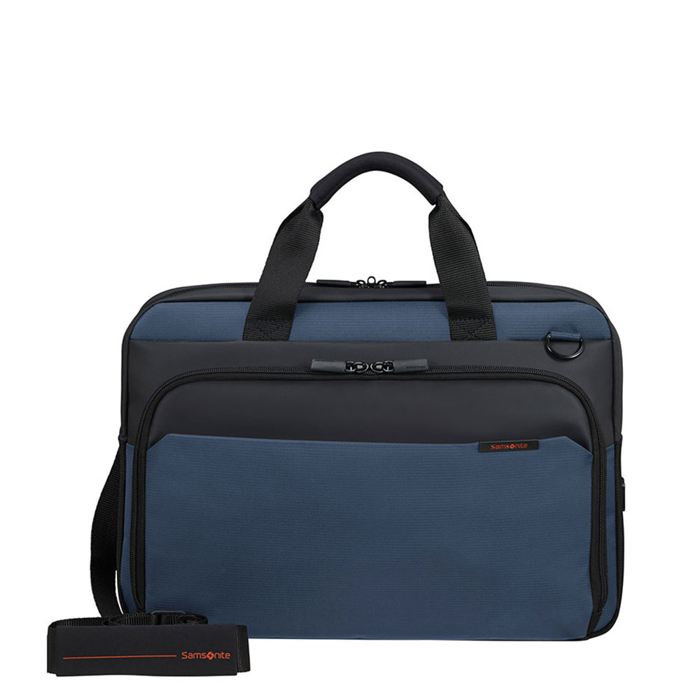 Samsonite Mysight Laptopbag 15.6 Blue - Laptop schoudertassen