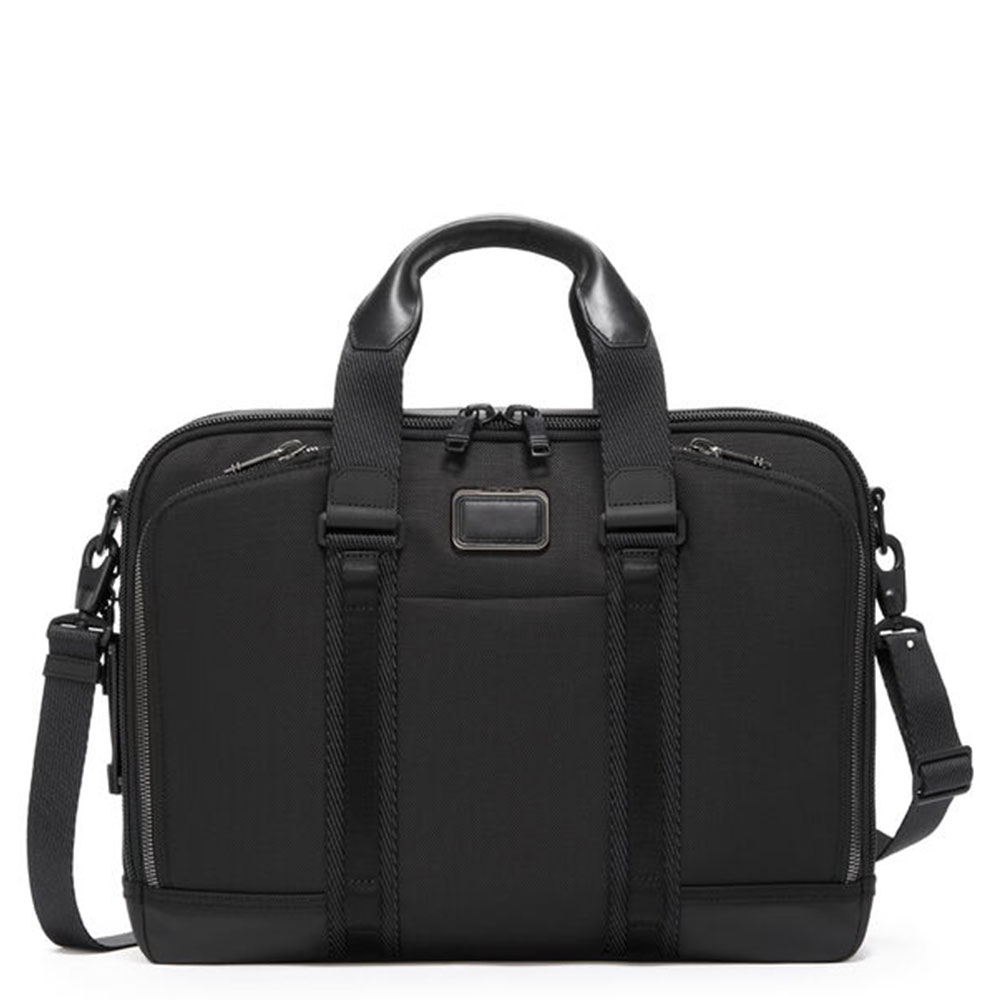 Tumi Alpha Bravo Advanced Brief Black