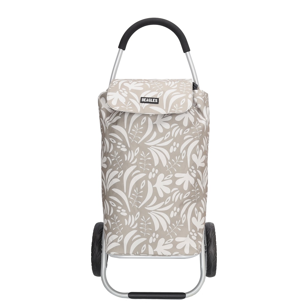 Beagles Alberic Boodschappen trolley - Beige