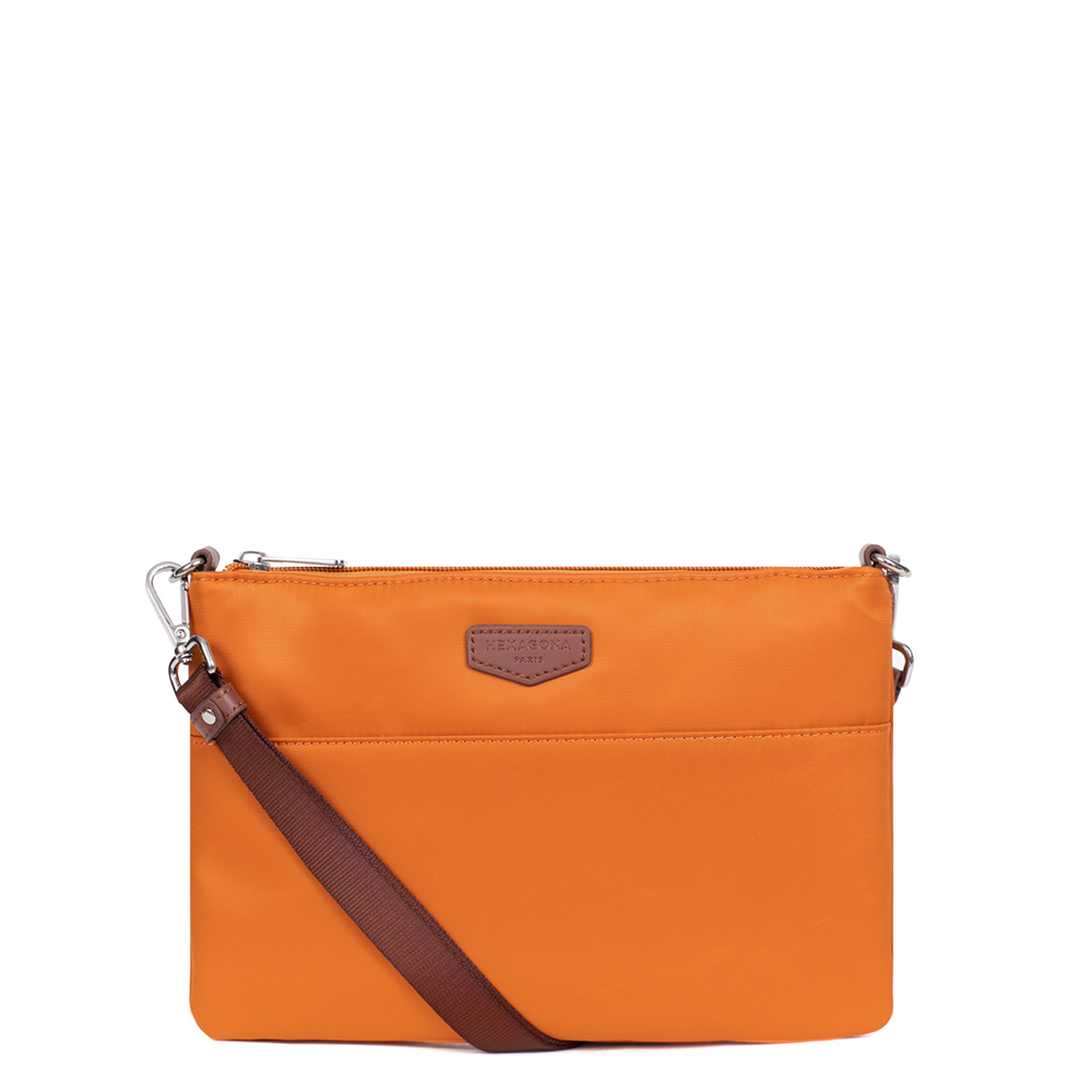 Hexagona Pop Clutch Orange