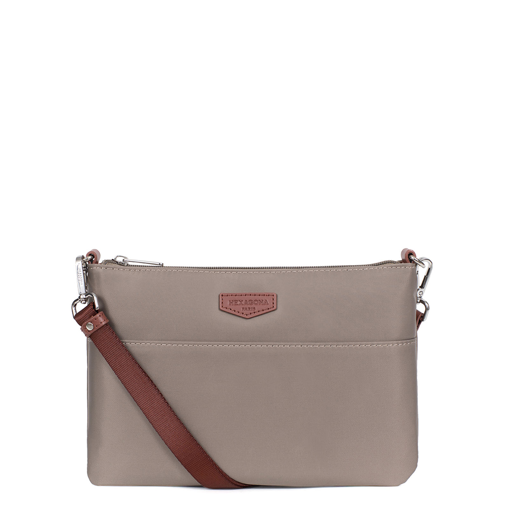 Hexagona Pop Schoudertas S - Taupe
