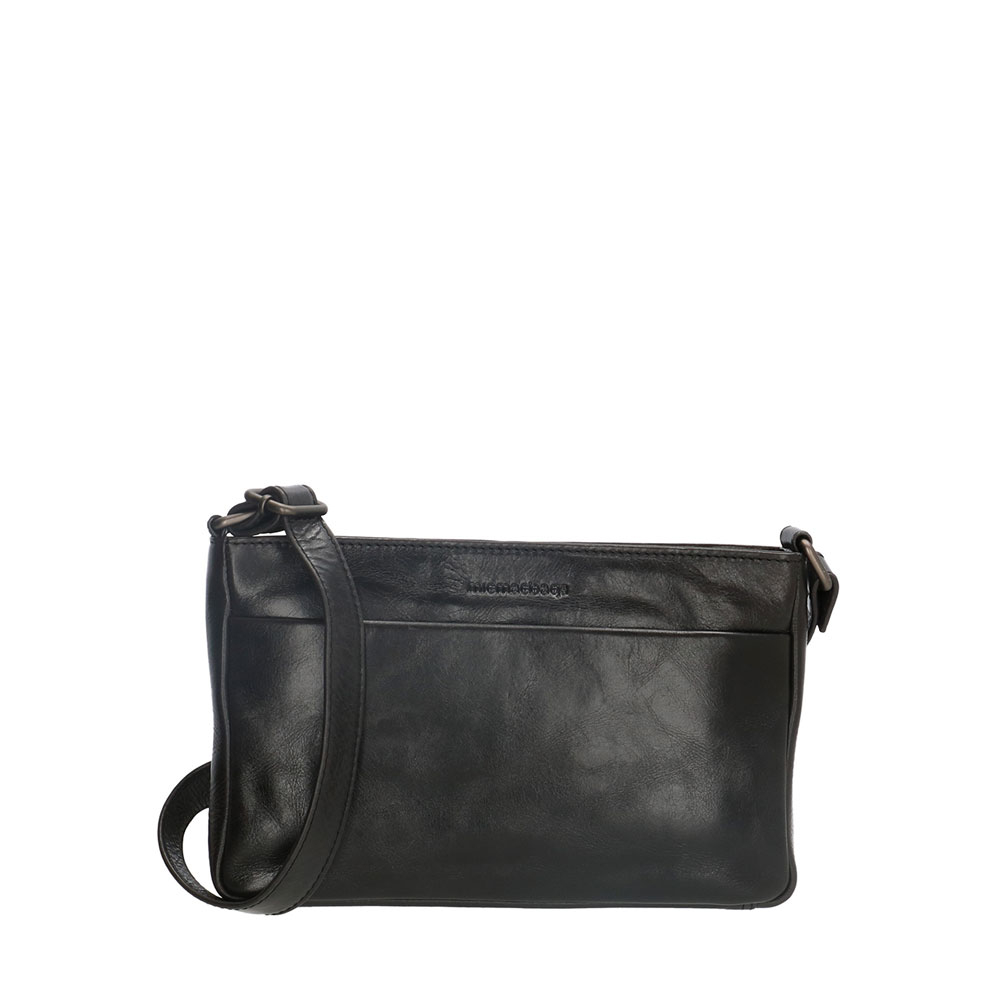 Micmacbags Porto Crossover Schoudertas Zwart - Schoudertassen