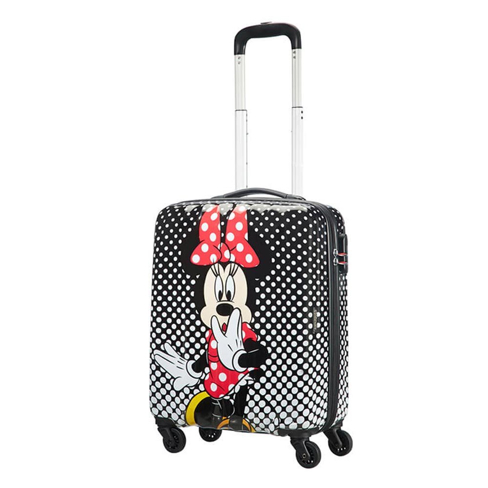 American Tourister Disney Legends Spinner 55 Minnie Mouse Polka Dot