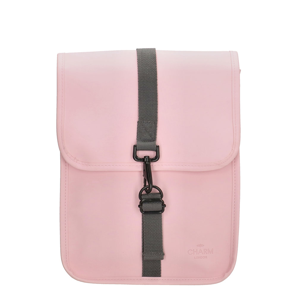 Charm London Neville Waterproof Backpack Mini Pink - Casual rugtassen