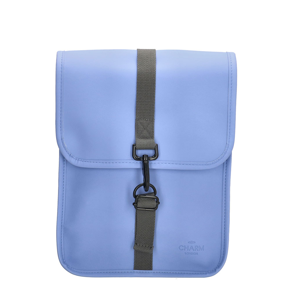 Charm London Neville Waterproof Backpack Mini Light Blue - Casual rugtassen