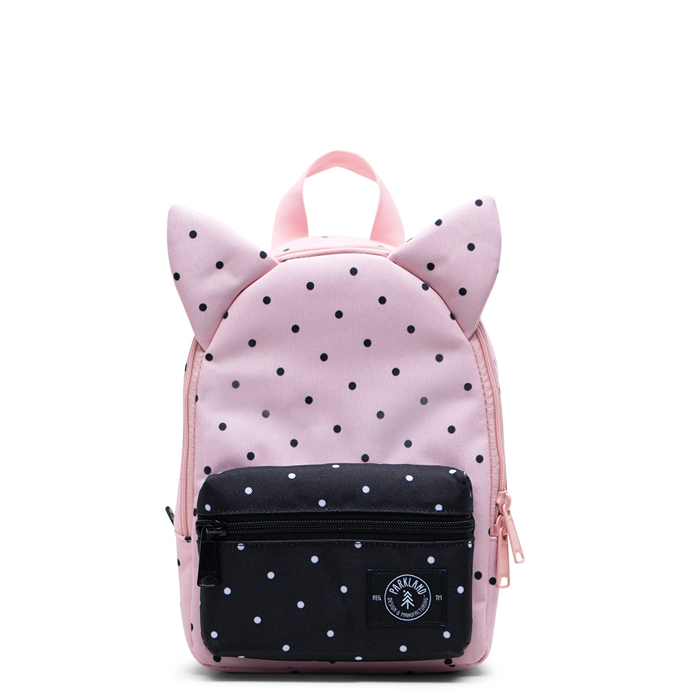 Parkland Little Monster Kids Backpack Polka Dots Quartz - Kinder rugtassen