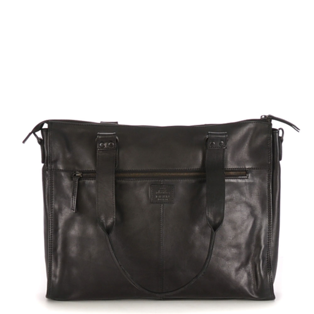 Bear Design Cow Lavato Mea Laptoptas 15 Zwart