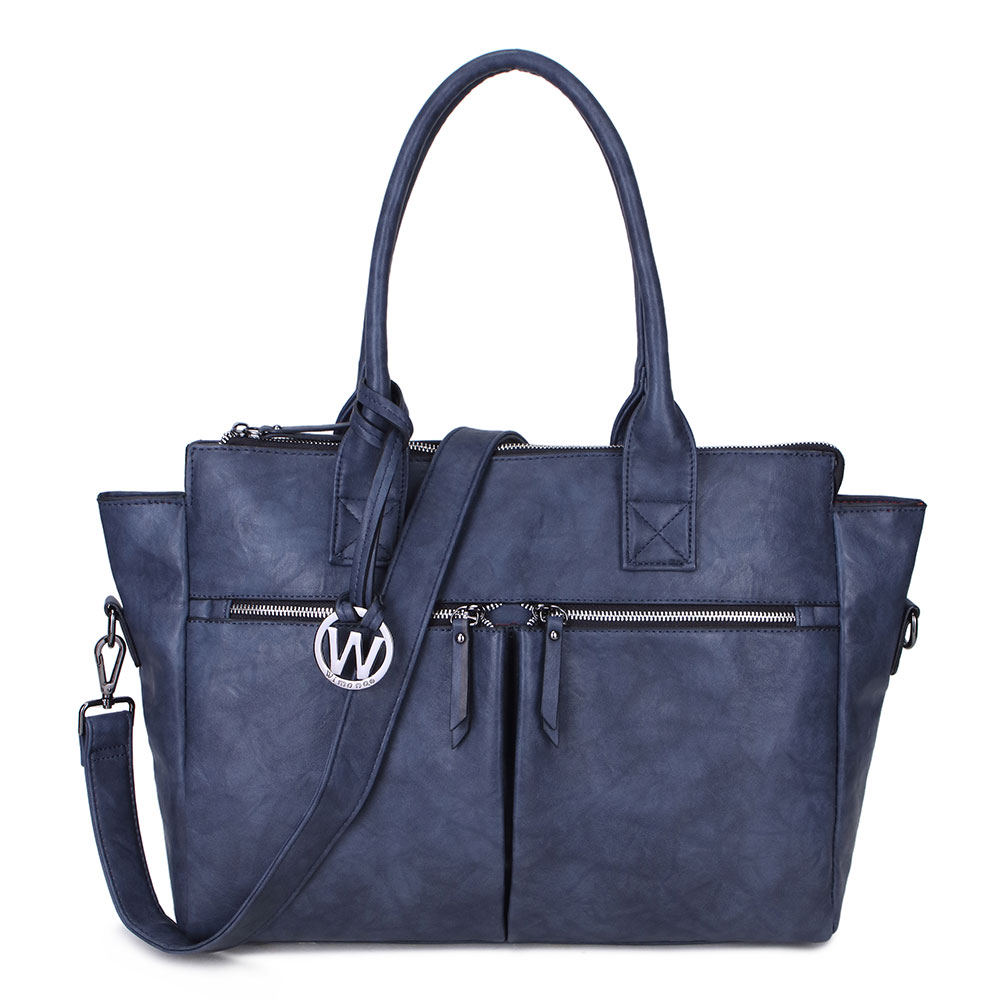 Wimona Catarina One Schoudertas Donkerblauw - Schoudertassen