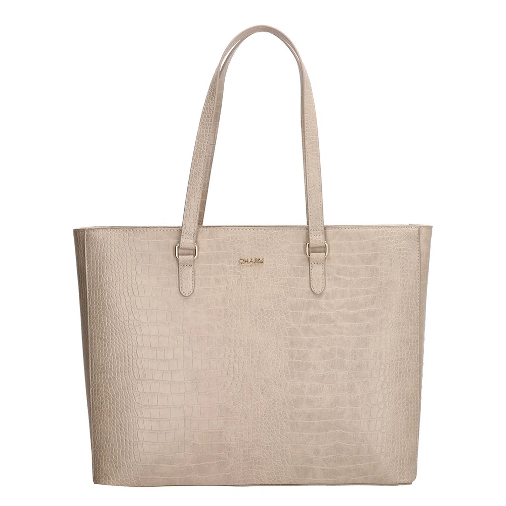 Charm London Midwood Shopper 15,6" Lichttaupe