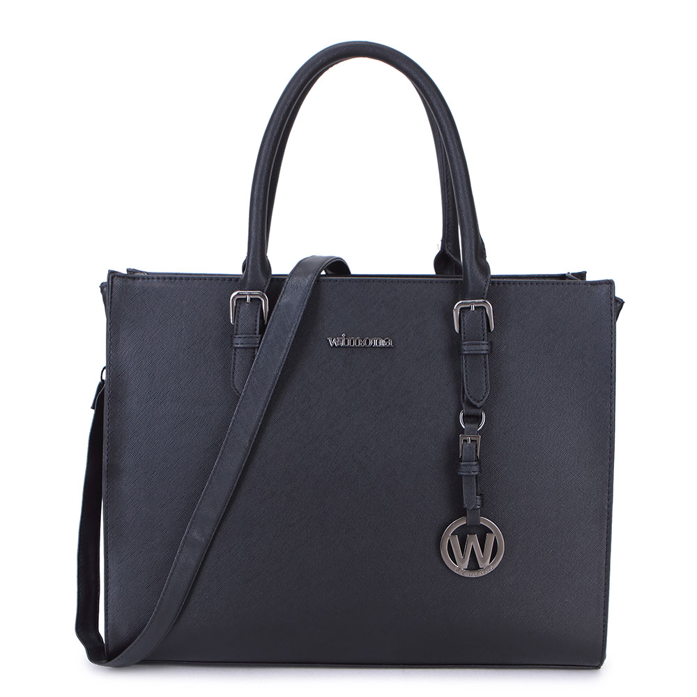Wimona Natalia One 3016 Handtas / Schoudertas - Zwart