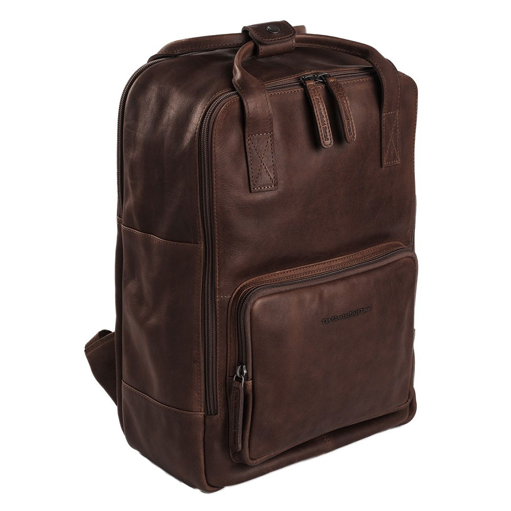 Chesterfield Belford Rugzak 15.4 Brown - Casual rugtassen