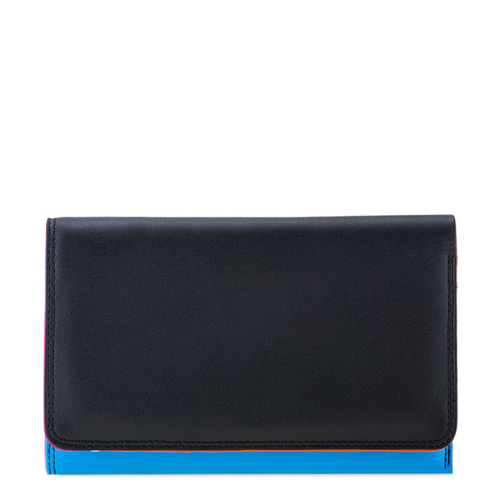 Mywalit Medium Tri-Fold Wallet Outer Zip Portemonnee Burano