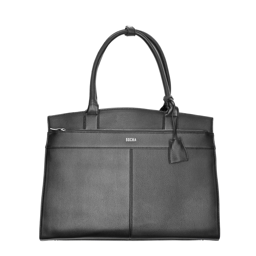 Socha Businessbag Iconic 14-15.6 Black - Laptop schoudertassen