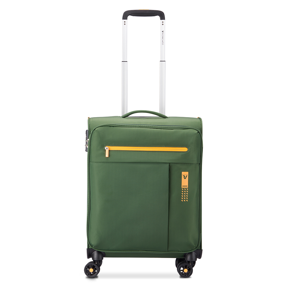 Roncato Lite Neon Cabin Trolley 4 Wheel 55 cm Militare