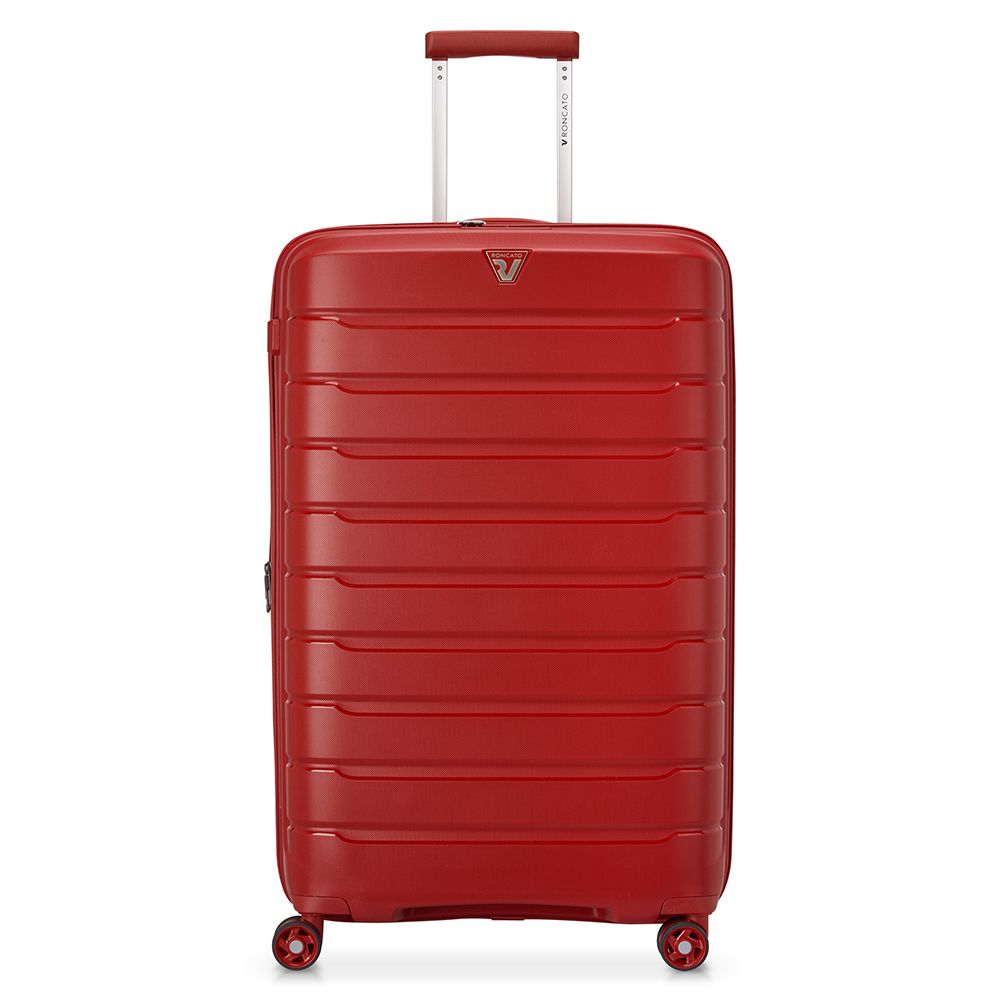 Roncato Butterfly 4 Wiel Trolley Large 78 Expandable Red