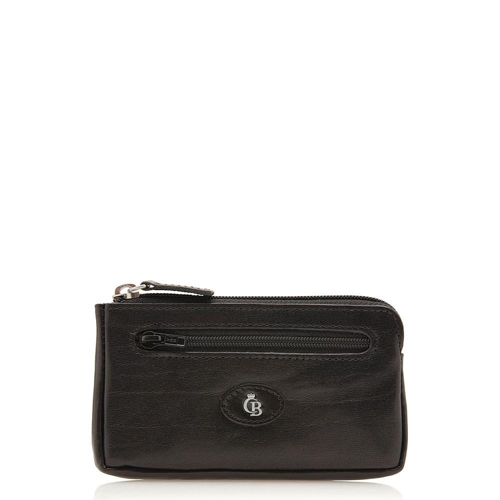 Castelijn & Beerens Gaucho Grote Sleuteletui Rits RFID Black - Dames portemonnees