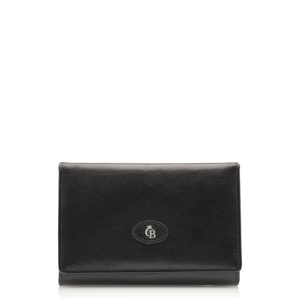 Castelijn & Beerens Gaucho Dames Portemonnee Beugel RFID Black - Dames portemonnees