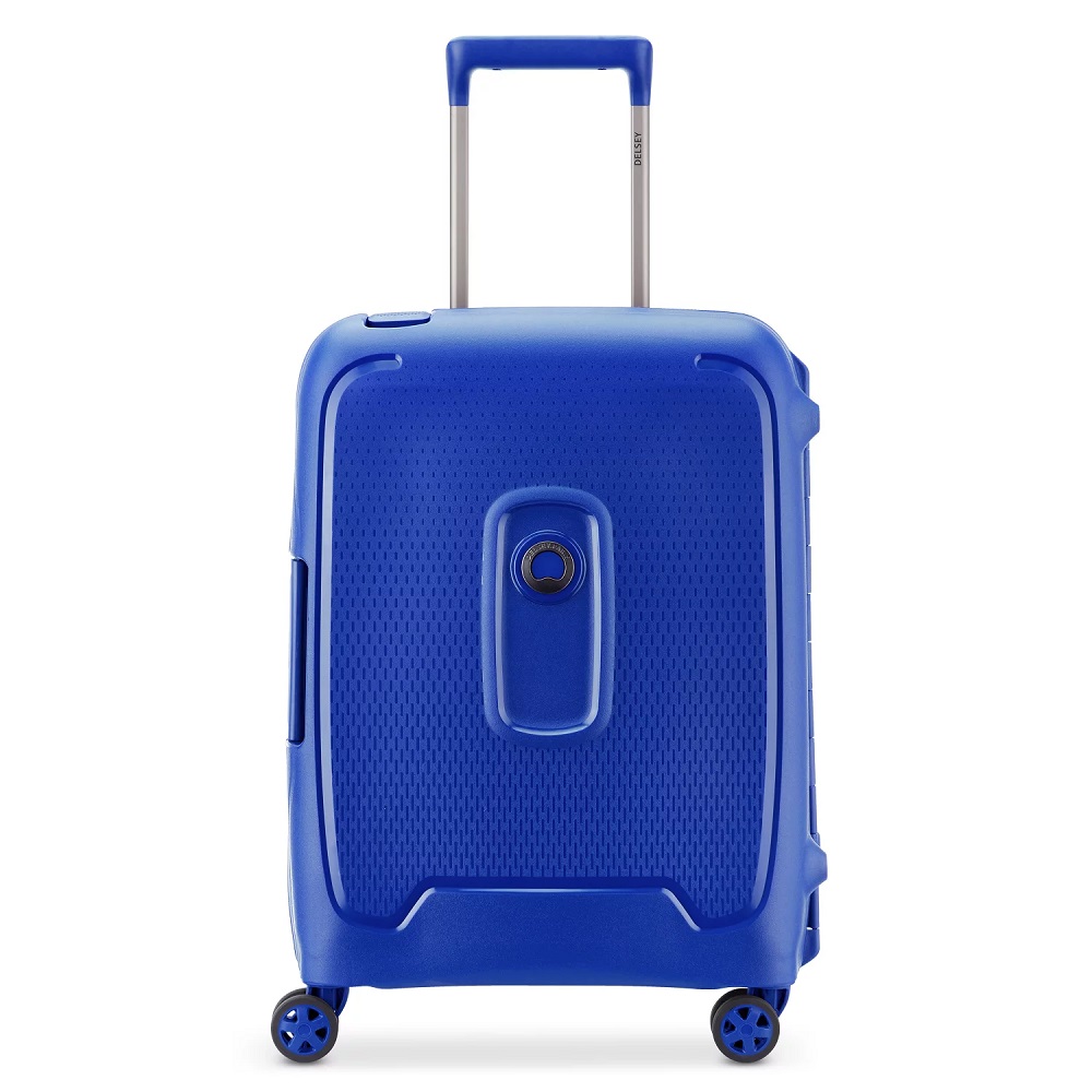 Delsey Moncey 4 Wheel Slim Cabin Trolley 55 cm Marine Blue