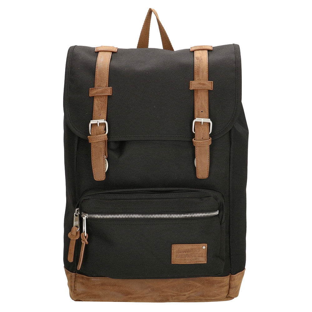 Enrico Benetti Santiago Rugtas L 17 Zwart - Casual rugtassen