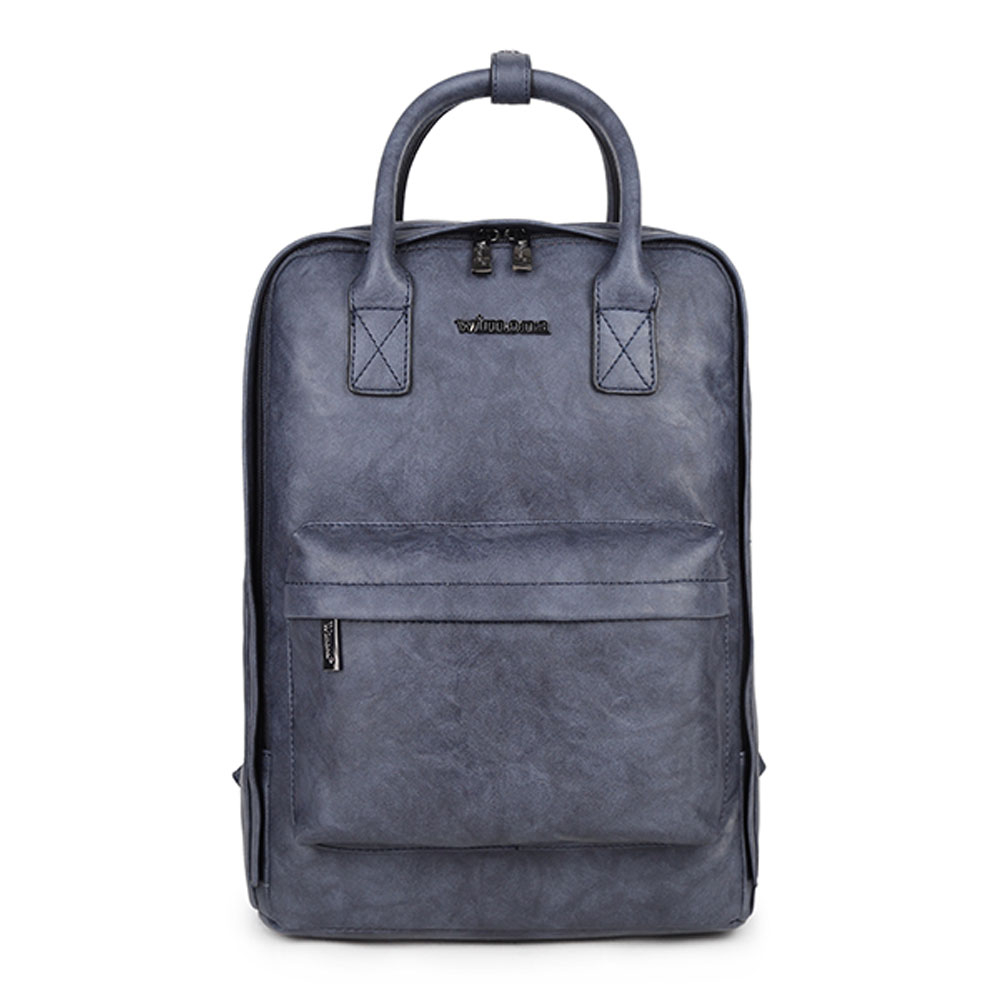 Wimona Amalia Rugzak Donkerblauw - Casual rugtassen