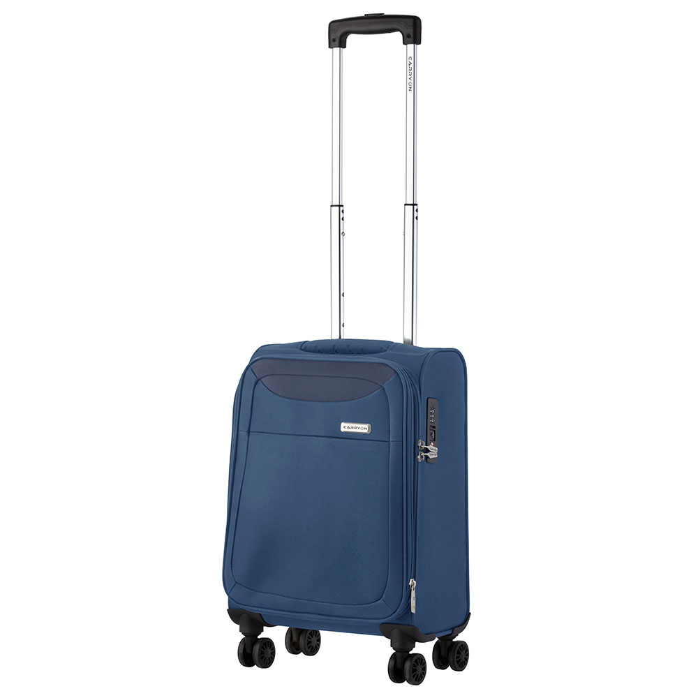 CarryOn Air Handbagagekoffer Zachte 55cm Handbagage Met Tsa Anti diefstal Rits Blauw online kopen