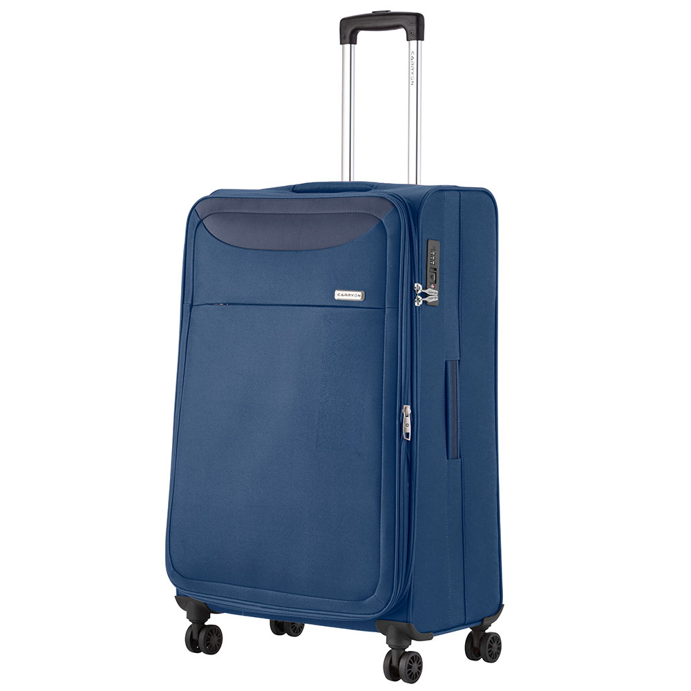 CarryOn Air Tsa Reiskoffer 77cm Dubbele Wielen Okoban Registratie Expander Anti-diefstal Rits Blauw online kopen