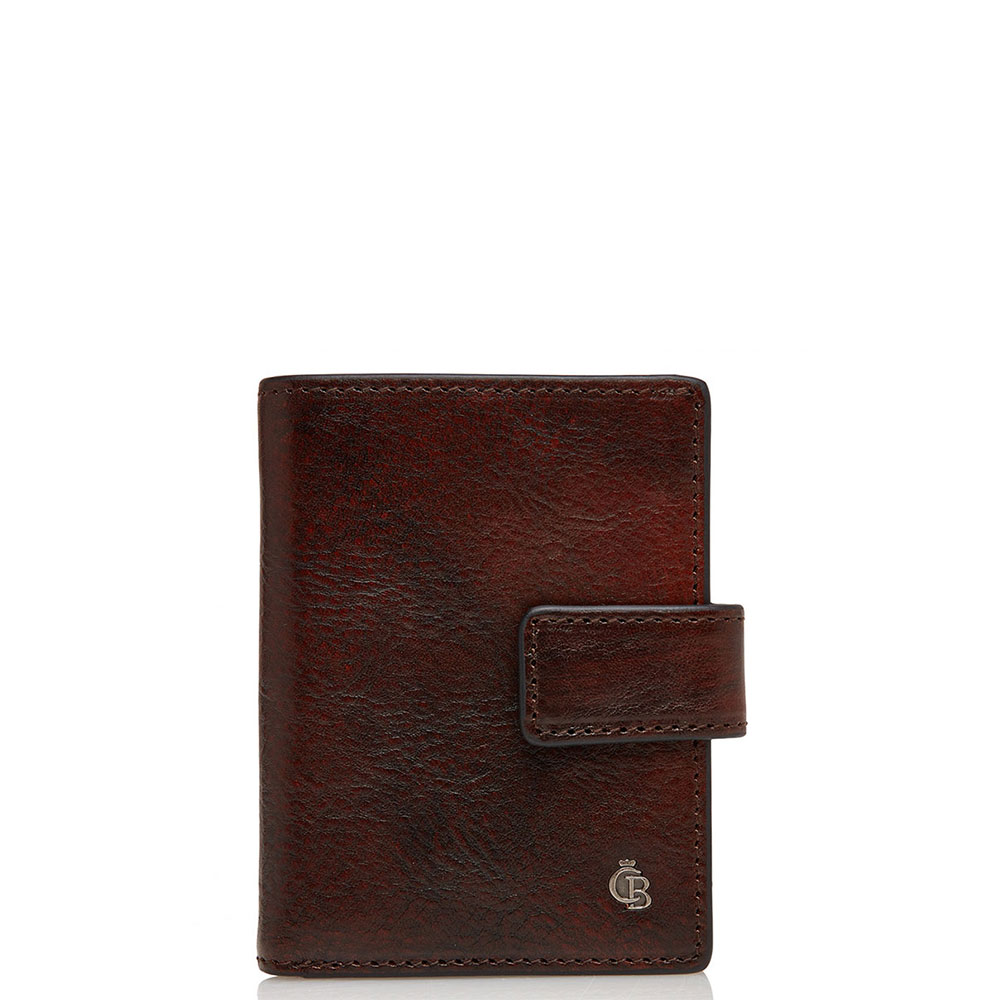 Castelijn & Beerens Rien RFID Mini Wallet Cognac - Dames portemonnees
