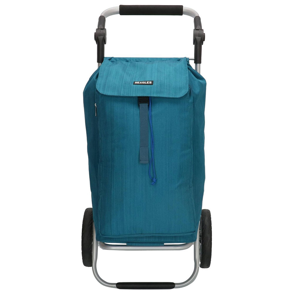 Beagles Alberic Boodschappen Trolley Oceaan Blauw - Boodschapkarren