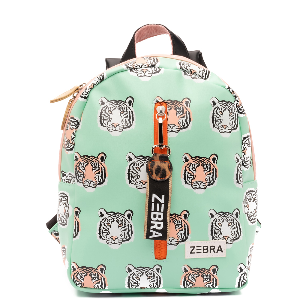 Zebra Trends Kinder Rugzak S Tiger Mint - Kinder rugtassen