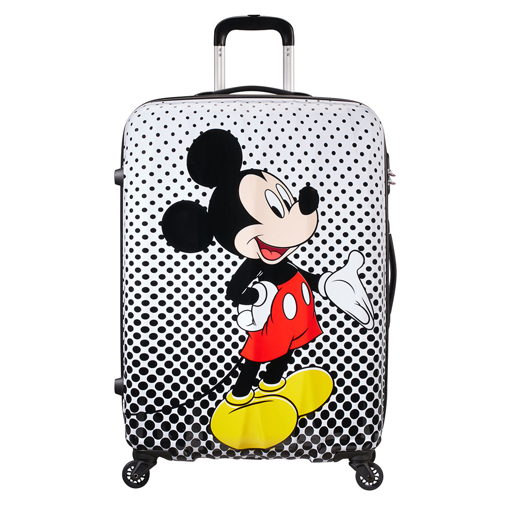 American Tourister Disney Legends Spinner 75 Mickey Mouse Polka Dot - Harde koffers