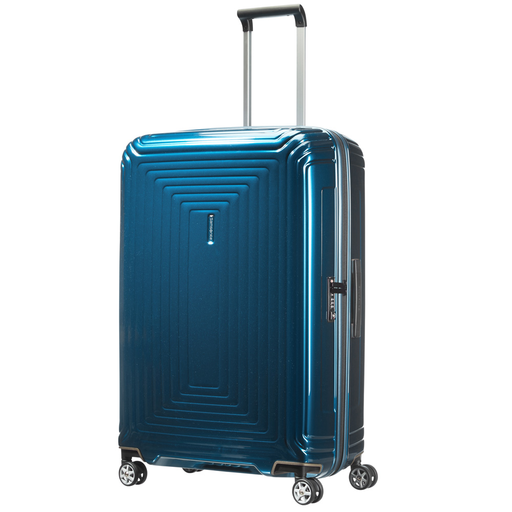 Samsonite Neopulse Spinner 75 metallic blue Harde Koffer online kopen