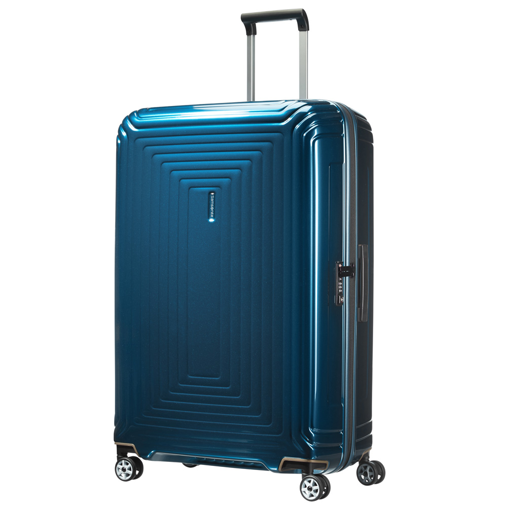 Samsonite Neopulse Spinner 81 metallic blue Harde Koffer online kopen